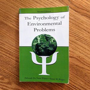 The Psychology of Environmental Problems Book